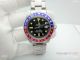 Classic Model Clone Rolex GMT Master II 40mm Watch Blue&Black Bezel Brown Hands (5)_th.jpg